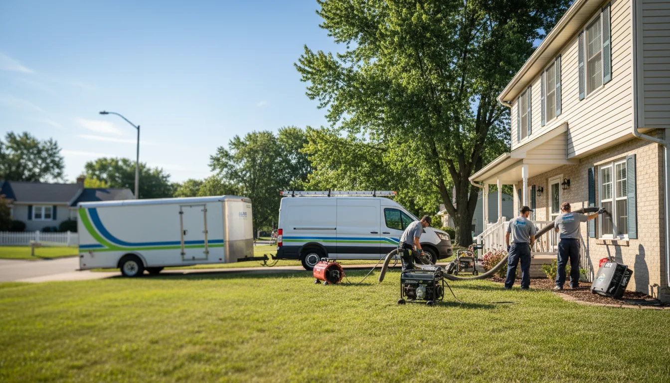 Flooded Basement Restoration And Cleanup With Repair in Ridgeville Corners, OH near me